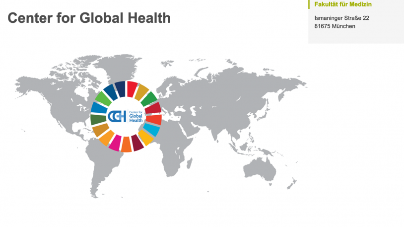 Das Center for Global Health der Technischen Universität München (TUM) beschäftigt sich mit globaler Gesundheitsförderung und Krankheitsprävention