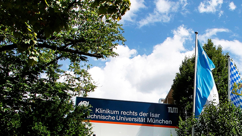 Haupteingang des Universitätsklinikums rechts der Isar an der Ismaninger Straße. Foto: Klinikum rechts der Isar