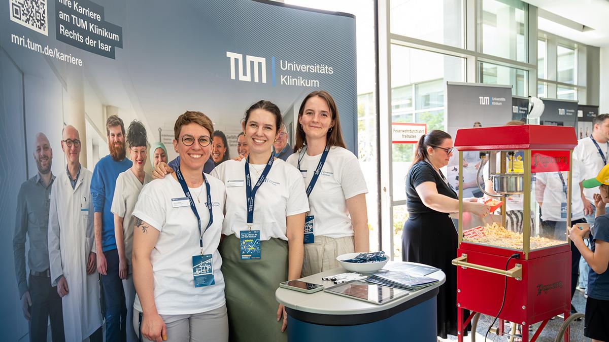 Das TUM Klinikum präsentiert sich als Arbeitgeber 