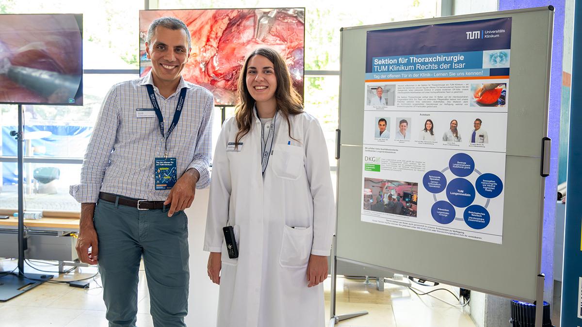 Videoausstellung zur Roboterchirurgie 