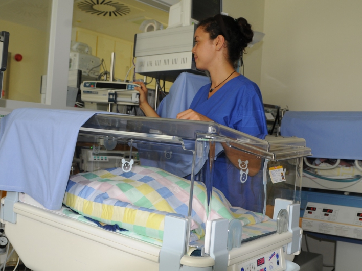 Neugeborenen Intensivstation Mutter Kind Zentrum rechts der Isar