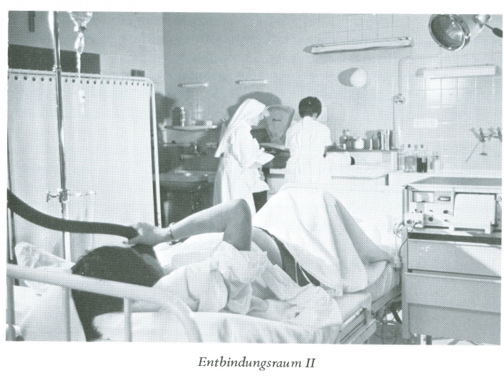 Entbindungsraum 1970